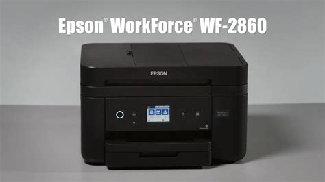Epson Workforce Wf 2860 Wireless All In One Inkjet Printer Black