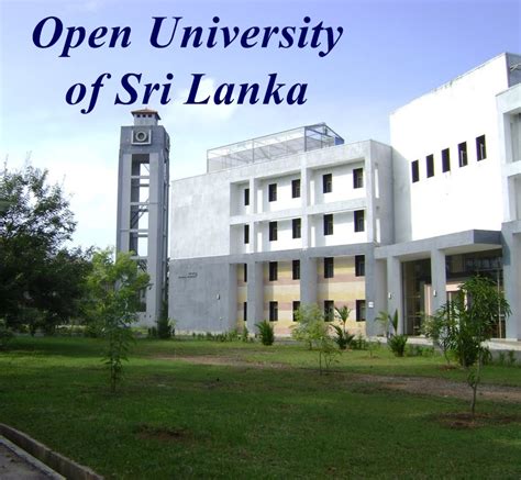 Sri Lanka Open University Engineering Courses