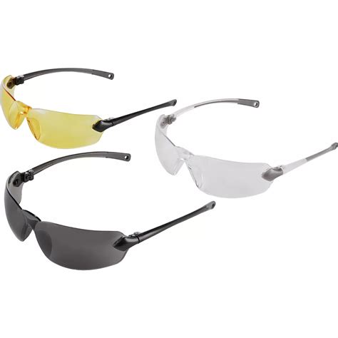 Radians Overlook Glass Shooting Glasses 3 Pack Academy