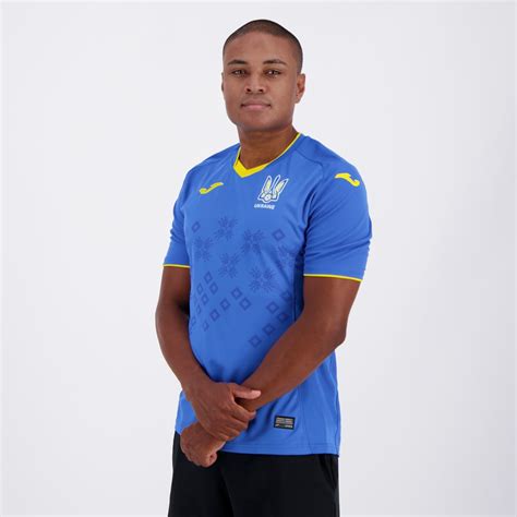 Final ¡¡ucrania ha conseguido la clasificación con un gol en el descuento de la prórroga!! Camisa Joma Ucrânia Away 2021 - FutFanatics