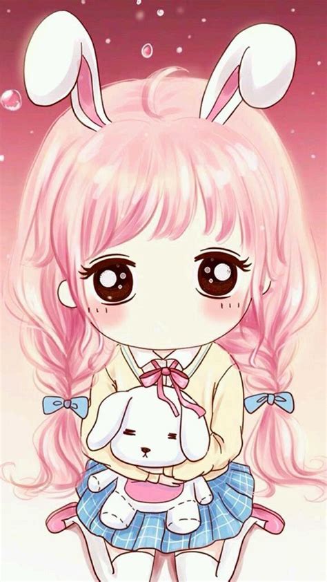 Kawaii Cute Anime Girl Face Anime Wallpaper Hd Images