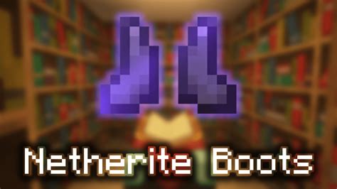 Enchanted Netherite Boots Wiki Guide 9minecraftnet