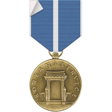 Korean Service Medal Sticker In 2021 Service Medals Us Military