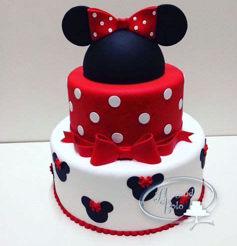 Minnie maus mit handtaschen (malvorlagen). 24 Trendy Geburtstagstorte Fondant Ideen Minnie Mouse in ...