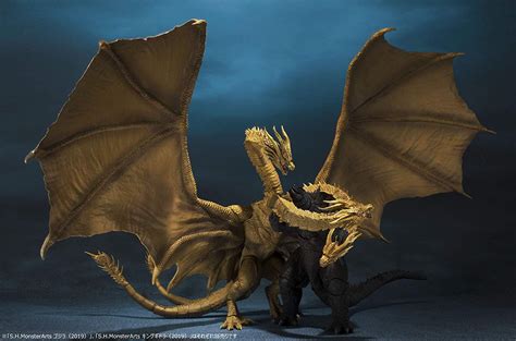 Фигурка Гидора Sh Monsterarts Godzilla King Of The Monsters King