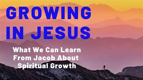 Growing In Jesus A Bible Study About Trusting God Through Hard Times