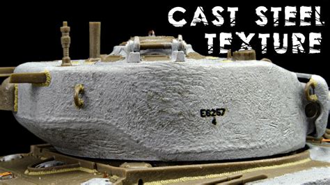 How To Cast Steel Armor Texture For American Tanks Youtube