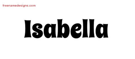isabella Archives - Free Name Designs