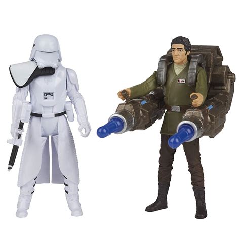 Star Wars The Force Awakens Poe Dameron And First Order Snowtrooper De