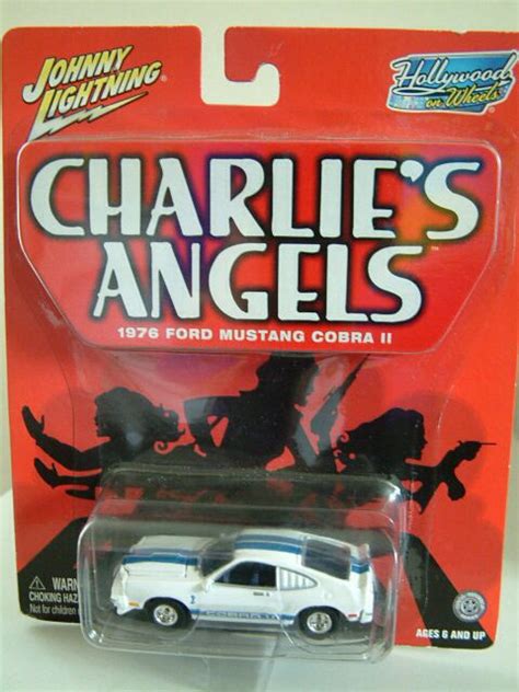 Charlie S Angels Ford Mustang Cobra Ii By Johnny Lightning Model Kit