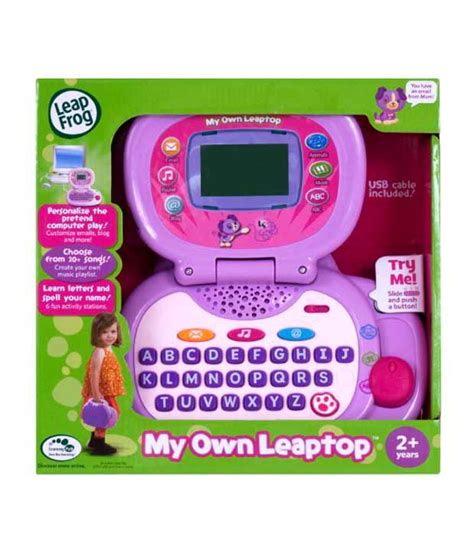 Leapfrog My Own Leaptop Violetimported Toys Buy Leapfrog My Own