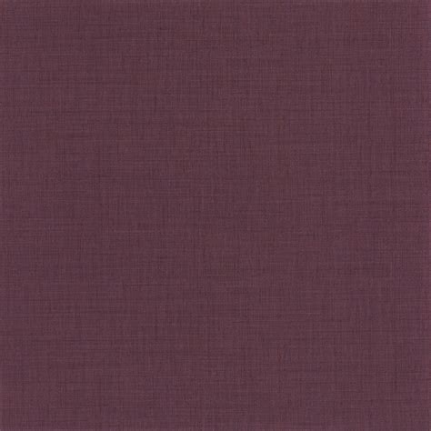 Tweed Plain Textured Vinyl Wallpaper Plum Purple Casadeco Weave Wallpaper