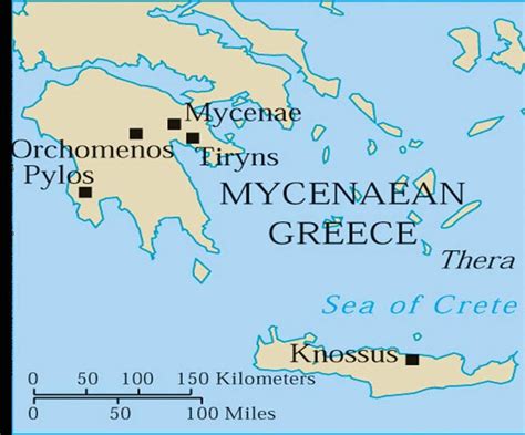 Mycenaean Civilization Mycenaean Ancient Maps Mycenae