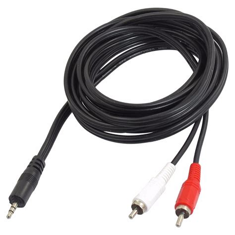 Cable De Audio Adaptador Plug 35 Estereo A 2 Rca M 15m Mp3 17900