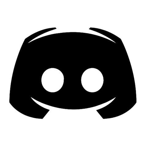 Discord Black Icon 43736 Free Icons And Png Backgrounds