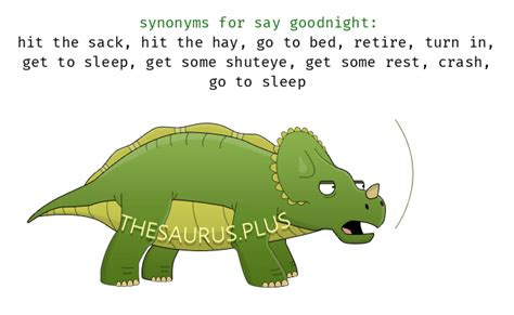 Say Goodnight Synonyms And Say Goodnight Antonyms Similar And Opposite Words For Say Goodnight