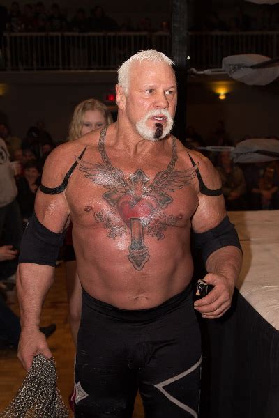 Photo Big Poppa Pump Scott Steiner Makes His Chest Tattoo Even