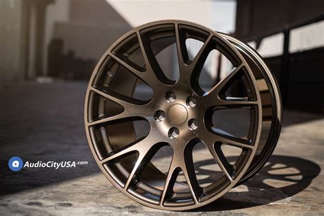 20″ Hellcat Wheels Gloss Bronze Oem Replica Rims For 2012 Dodge