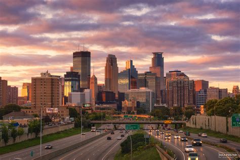 Minneapolis Sunset Minneapolis Minnesota Max Foster Photography