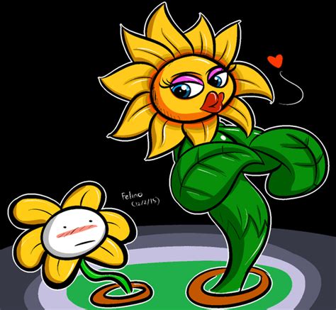 Flowey Meets Another Flower Undertale Know Your Meme