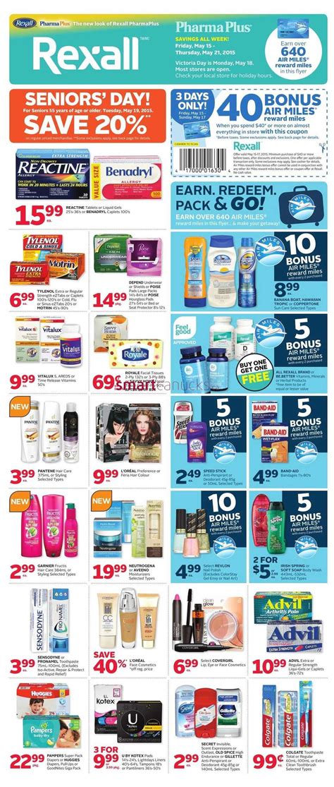 Rexall Pharmaplus On Flyer May 15 To 21