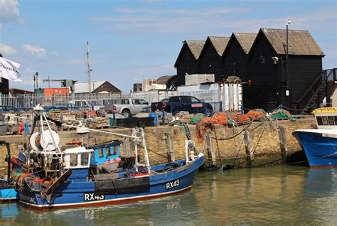 Fishing Boat Simon Issac Whitstable Harbour Whitstable Beautiful