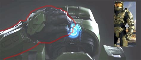 Infinite Forearm Armor Comparison To Halo 3 The Three Dots Are Back