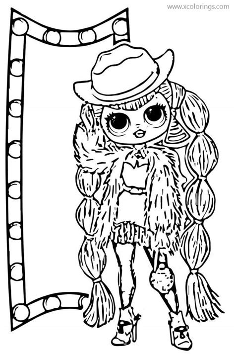 They are very trendy with beautiful hair and bright makeup. OMG Doll Coloring Pages - Coloring Home