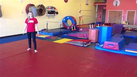Cartwheels And Roundoffs At The Little Gym Youtube