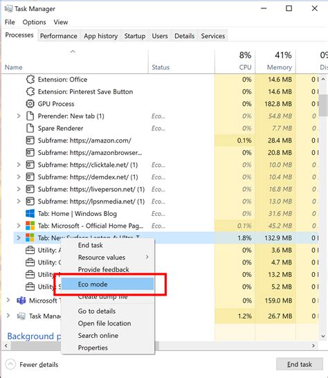 Windows 10 Task Manager Now Lets You Throttle Resource Hungry Apps