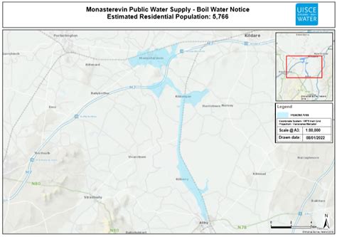 Breaking Over 5000 Kildare Homes Hit By Boil Water Notice Issued For