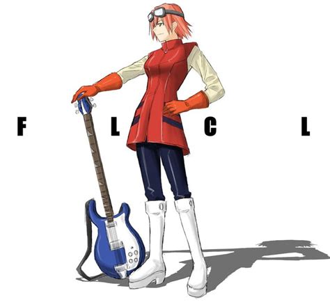 Image Of Haruko Haruhara Haruko Haruhara And Her Rickenbacker