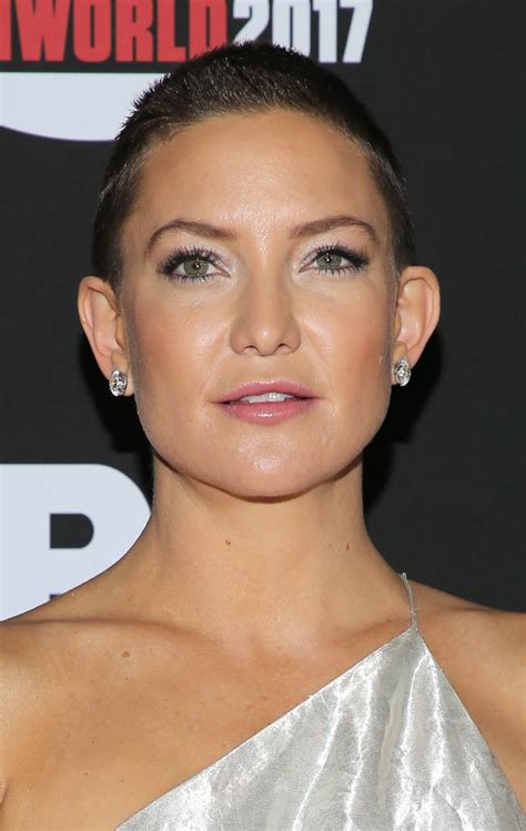 Kate Hudson With A Shaved Head Celebrities Who Have Shaved Their Heads Popsugar Beauty Uk