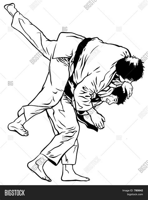 Judo Throw Image And Photo Free Trial Bigstock