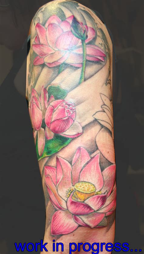 Lotus Flowers Cover Up Flowers Tattoo By Mirek Vel Stotke Flickr
