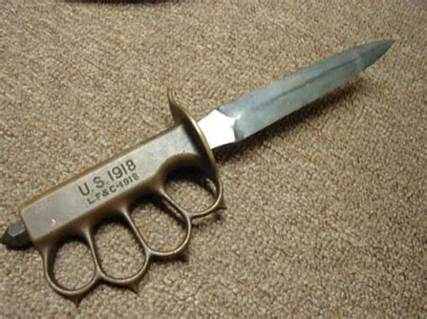 15700496 1918 Us Knuckle Duster Trench Knife