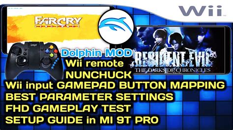 Dolphin MOD V 5 0 17035 Wii Input Button Mapping With Settings