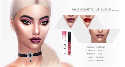 Pin By Satins55 On Sims 4 Cc Makeup Cc Kylie Cosmetic Creme Lipstick