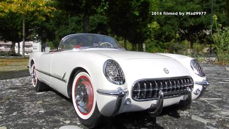 Chevy had some fun with the first corvettes in only shop and experimental corvettes, not for sale and destroyed right away, were made with metal. Age 14+ 🚗 Chevrolet Corvette 1953 C1 - The first ever ...