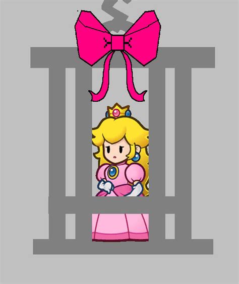 super paper mario~princess peach captive by princess peach 64 on deviantart