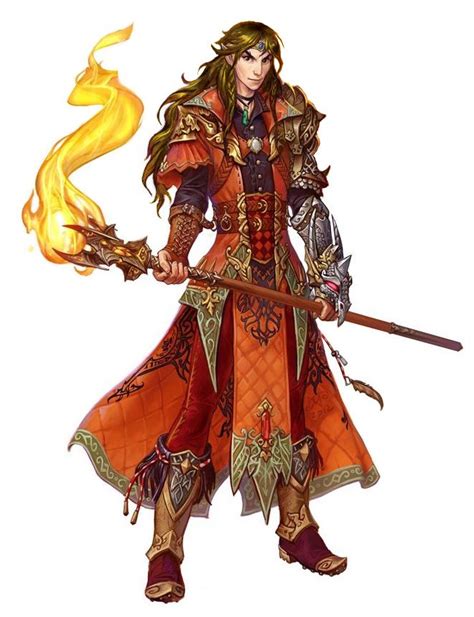 Male Elf Wizard Pathfinder Pfrpg Dnd Dandd D20 Fantasy
