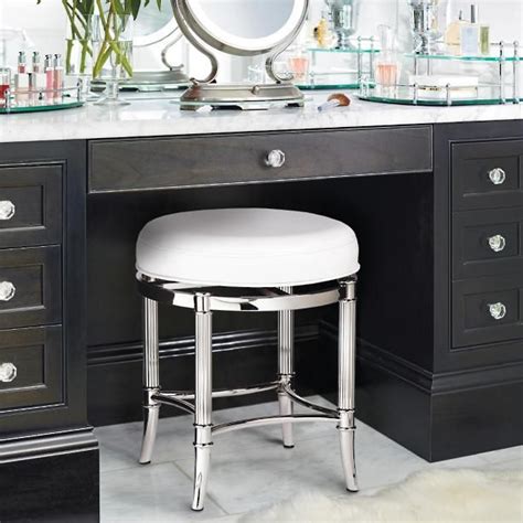 Products vanity stools jessica charles. Bailey Vanity Stool | Vanity stool, Dressing table with ...