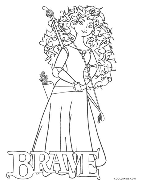 For the fans of brave, princess merida is definitely a familiar character. Free Printable Brave Coloring Pages For Kids