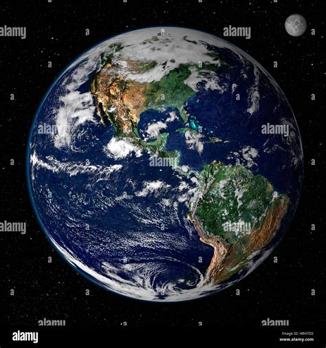 Earth From Space Stock Photo Alamy
