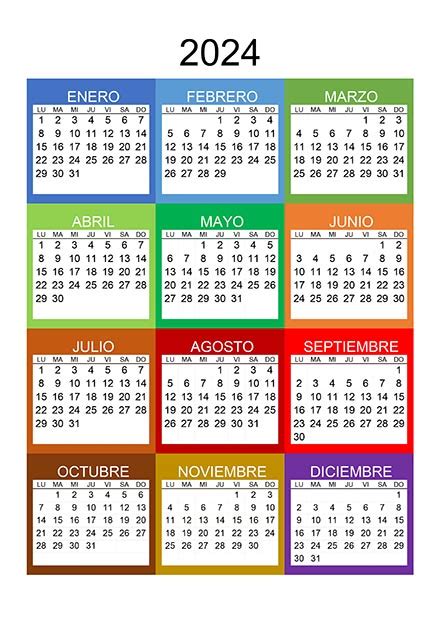 Calendario Enero Con Festivos Colombia Imagesee