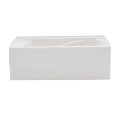 Then break the tiles and the old tub. American Standard EverClean 60 in. Acrylic Right Drain ...