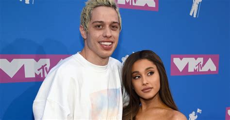 Ariana grande has shared the first photos from her wedding to dalton gomez, after the pair tied the knot in the couple reportedly married in a small ceremony with just 20 guests in grande's home in. Pete Davidson's Reported Reaction To Ariana Grande's ...