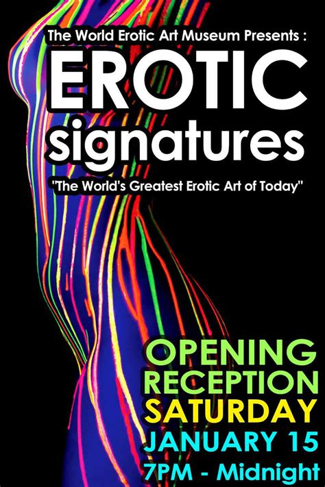 Annual International Exhibition Tour Artundressed At The World Erotic