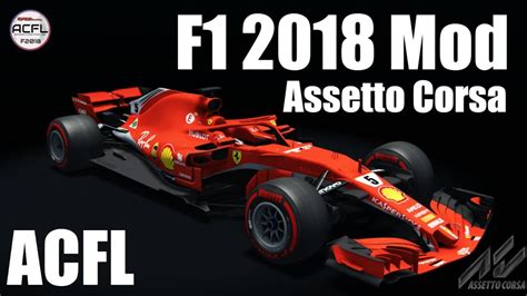 F1 2018 Mod For Assetto Corsa ACFL Releases Their 2018 Spec Formula 1