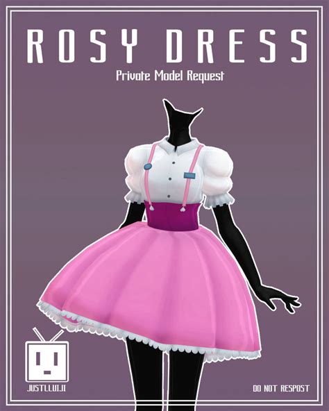 Mmd Rosy Dress No Download By Justlluiji On Deviantart